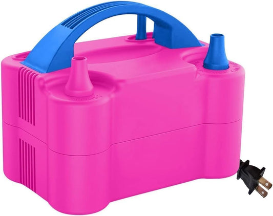 PMU High-Speed Dual Electric Balloon Air Inflator Pump - 120 Volt | Efficient & Powerful (1/pkg)