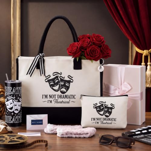 Geiserailie 8 Pcs Theater Gifts for Women – Musical Theatre Lovers (Theater Variation)