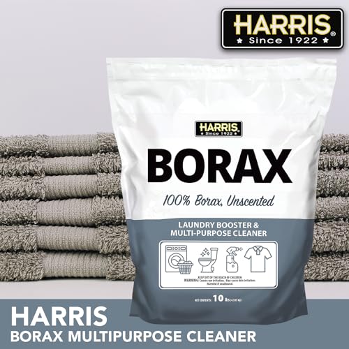 Harris Borax Powder Unscented 10lb Laundry & Multi-Purpose Cleaner - Pack of 1