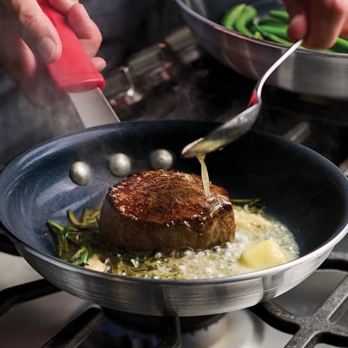 8-Inch Ceramic Non-Stick Frying Pan - Black, Versatile & Durable