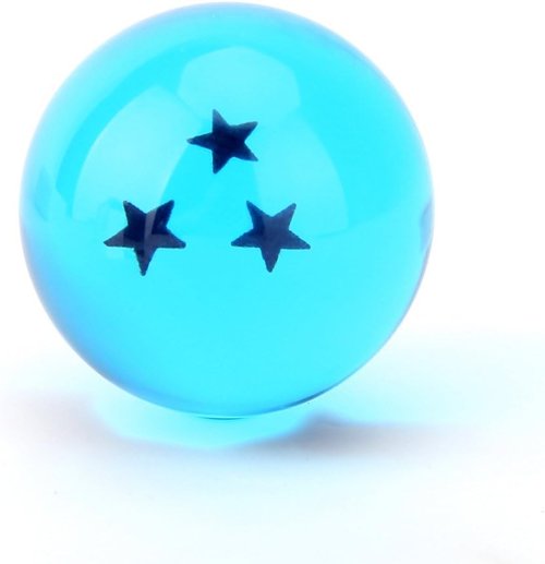 Boxtree Children's Toy Set - 7-Piece Crystal Ball Collection | 43mm Blue Stars