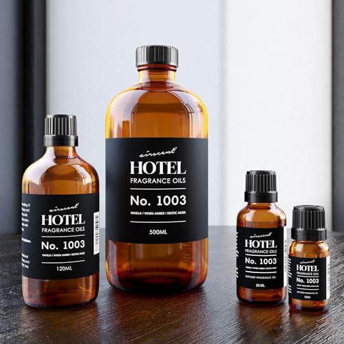 AirScent Vanilla Warm Amber Musk Diffuser Oil 120mL - No. 1003, 4 Fl Oz
