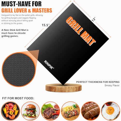 Brown 31-Piece Stainless Steel BBQ Grill Accessories & Tools Set