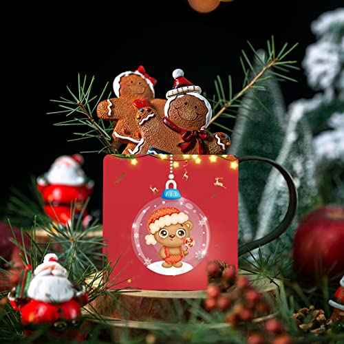 ceiba tree Mini Christmas Cards Ornament Greeting Card Happy Holiday Note Card 24 Pack with Envelopes and Stickers for Classroom Home Office Business