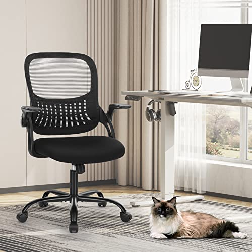Ergonomic Office Desk Chair with Lumbar Support & Breathable Mesh