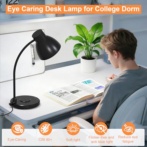 Wireless Charging LED Desk Lamp for Home Office - Black - Variations