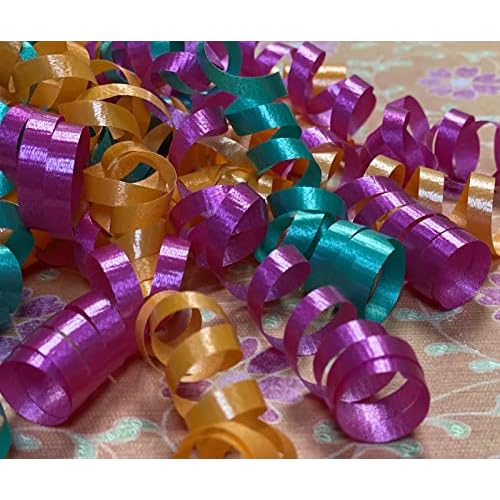 Morex Curling Ribbon 3/16" 500 Yds for Gift Wrapping, Balloon String, Birthday Parties, Holidays, Decorations, White