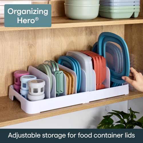 YouCopia StoraLid Container Lid Organizer - Expandable Premium Version