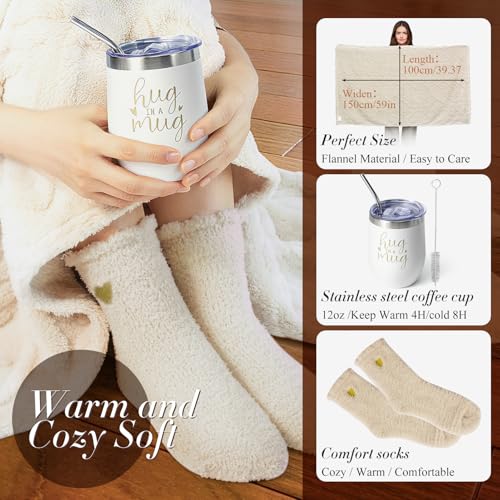 Fyroax Mhlw01 Sympathy Gift Basket for Loss of Loved Ones - Bereavement Care Package for Women & Men
