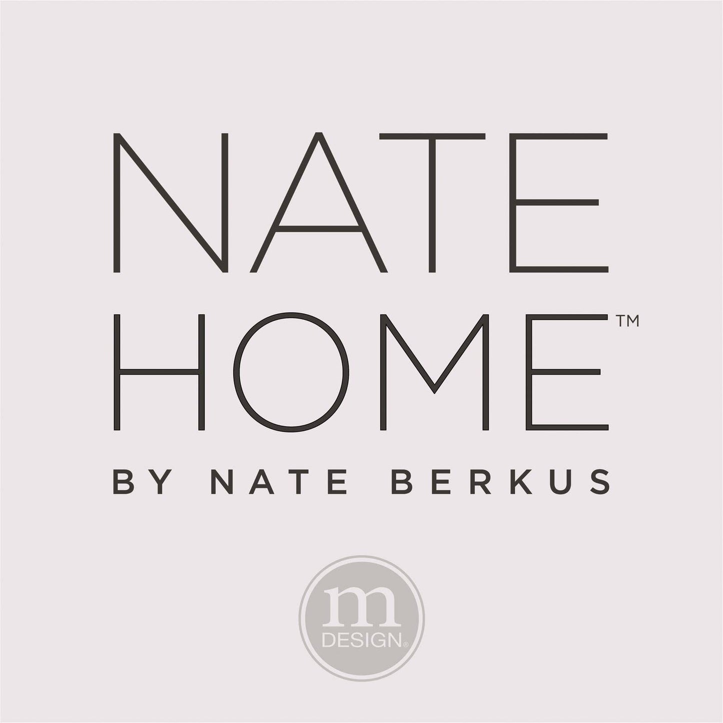Nate Home by Nate Berkus Textured Cotton Stripe Decorative Throw Pillow | Cushion, Modern Decor for Couch, Chairs, or Bedroom from mDesign - Oblong Size 14" x 36", Natural/Night (Navy Blue)
