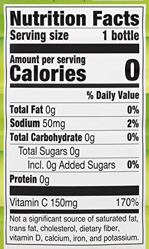 Organic Unsweetened Green Tea - Zero Calories, 16.9oz Pack of 12