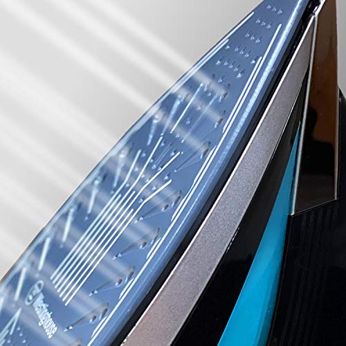 220V 2500W Travel Steam Iron with Auto Shut Off & Dual Zone Steam