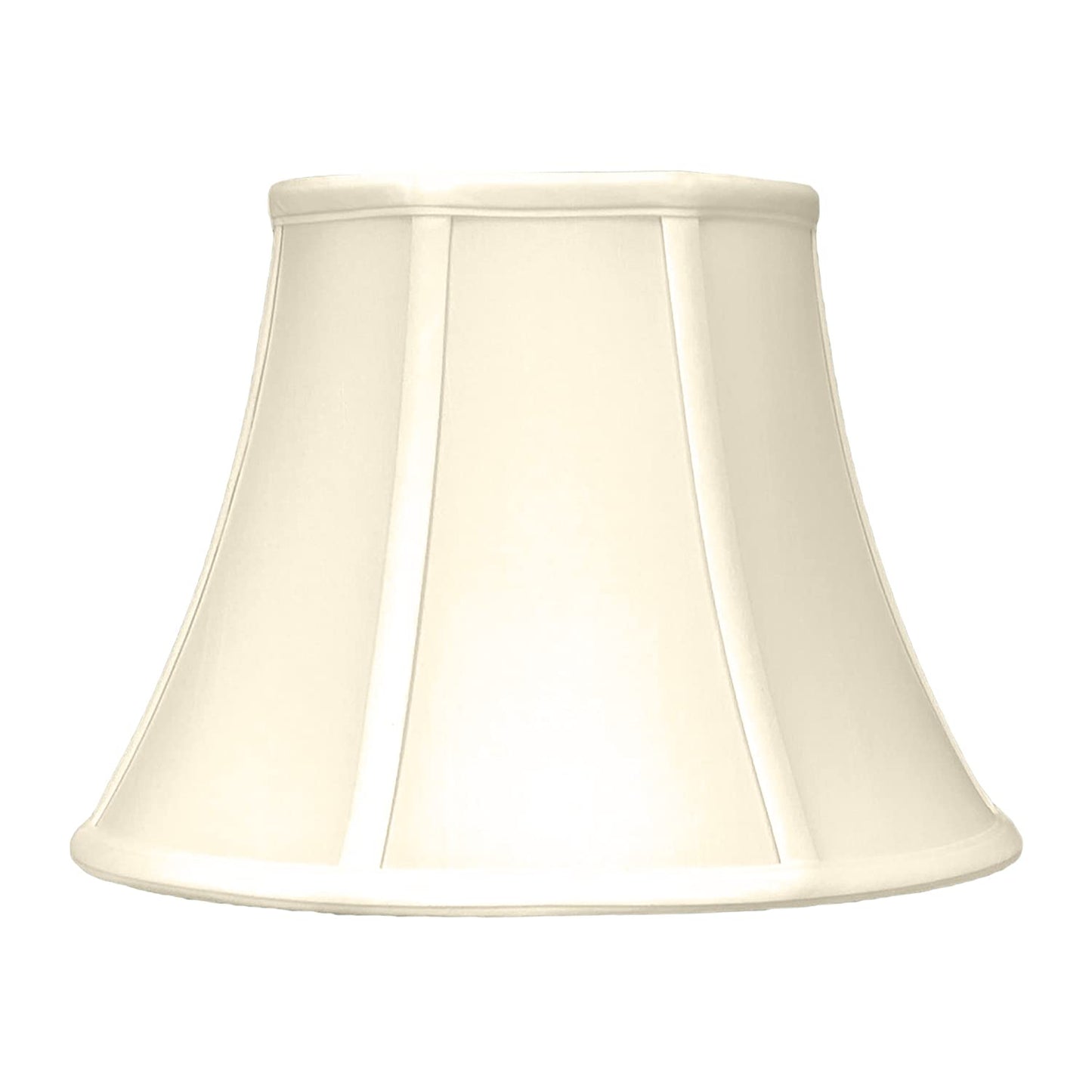 Royal Designs Oval Flare Bottom Outside Corner Basic Lamp Shade, Beige, (7" x 5") x (12" x 9") x 9", BS-725-12BG
