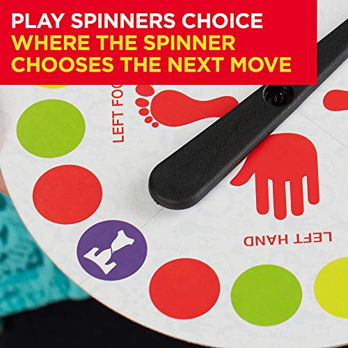 Hasbro Gaming Twister Ultimate Standard Edition - Extra Large Mat, 6+ Kids & Family Party Game, Compatible with Alexa