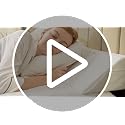 Bedluxe King Bed Wedge Pillow for Headboard 76x10x6 Inches, White, Fill the 0-7 Inch Gap