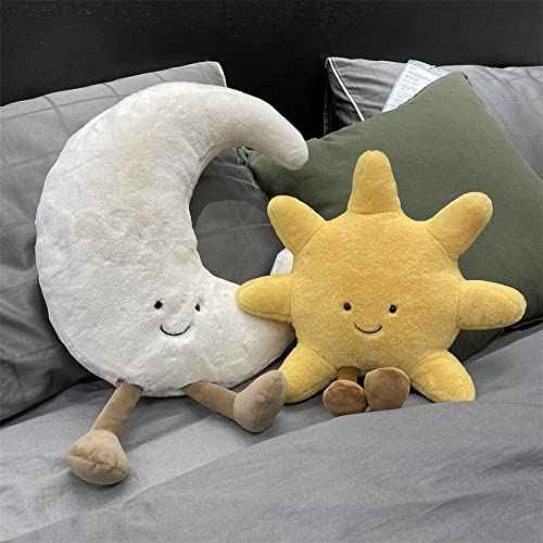 JOSON Sun Shaped Plush Toys, Soft Bedside Sofa Pillows, Used for Home Decoration as Birthday Gifts for Children and Girls (Sun)