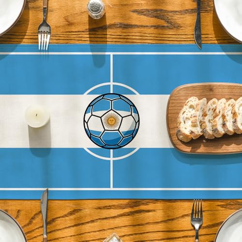 Artoid Mode Argentina Flag Table Runner 13x72 — Home Decor for Dining & Parties