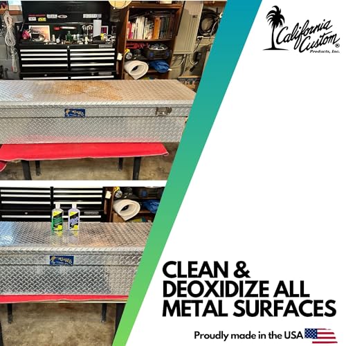Metal Polish & Aluminum Deoxidizer Kit - Safe for Cars, Boats & Jewelry