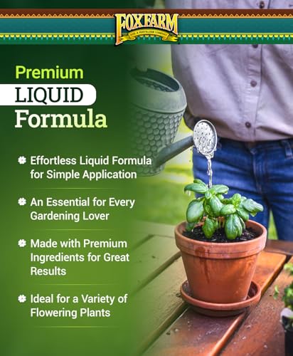Liquid Plant Fertilizer Trio Pack - 2 Pints - Supports Vigorous Growth & Fruit