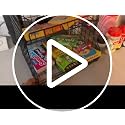 Black 3-Tier Snack Organizer Rack Bins with Adjustable Tilting for Pantry & Kitchen Storage