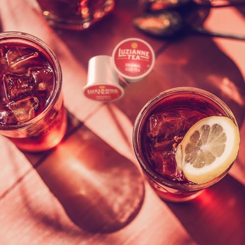 Luzianne Unsweetened Iced Tea Pods - Single Serve for Fresh Brewed Tea