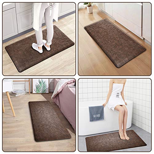 Kitchen Mat Cushioned Anti-Fatigue Comfort Standing Rug for