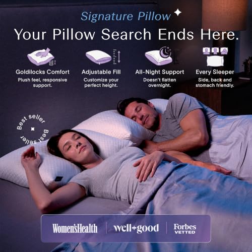 DreamyBlue Signature Adjustable Queen Memory Foam Pillow - Pack of 1