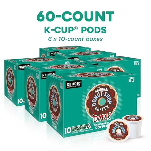 Dark Roast Coffee K-Cup Pods - 60 Count, Extra Bold, Orthodox Union Kosher