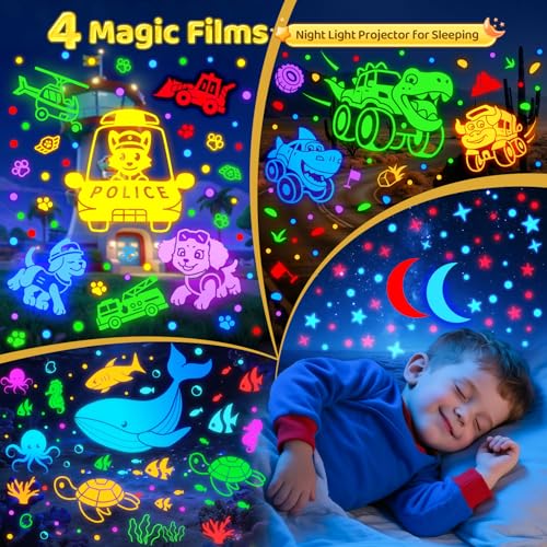Baby Sound Machine with 30 Soothing Sounds & Night Light Projector - White - COOLNIGHT