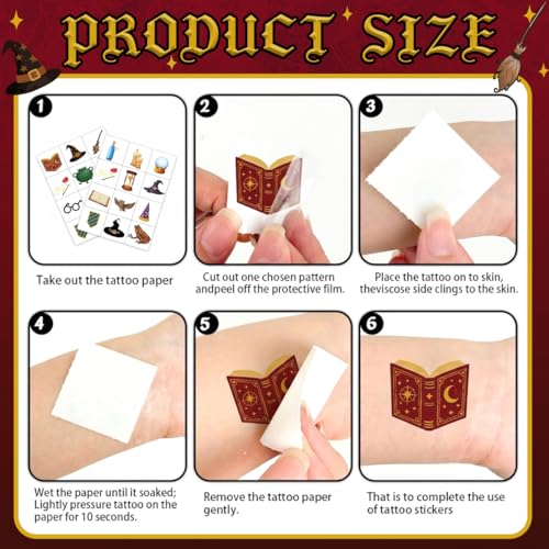 Wizard Birthday Party Decorations Set - Magical Theme for Kids & Fans