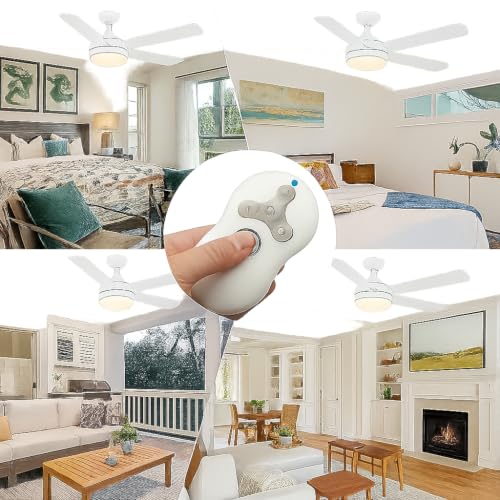 Replacement Remote Control for Hunter Ceiling Fan 99122/99123 - Dimmer & Fan Speed
