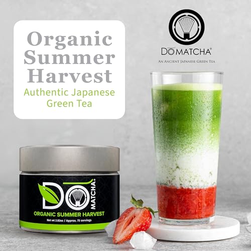 Organic Matcha Powder - Summer Harvest, Latte Grade, 2.82 oz - Japanese Green Tea