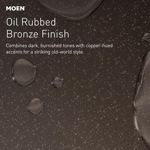 Moen 8-Inch Rainshower Showerhead - Oil Rubbed Bronze / 2.5 GPM