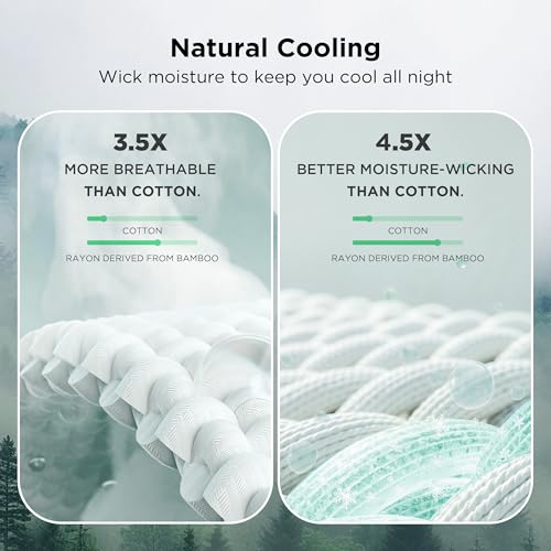 Cooling Waffle Blanket for Hot Sleepers - Warm Taupe King 104x90 - Breathable & Soft