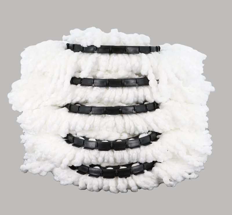 Microfiber Mop Head Replacement Set - 5 Pack for Easy Cleaning