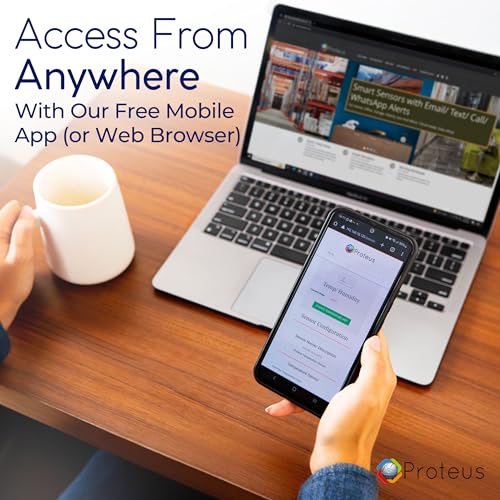 WiFi Temperature & Humidity Sensor with Buzzer & Alerts for Home & Office