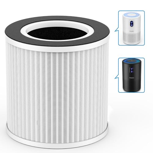 MOOKA HEPA Air Purifier Filter 5.5 x 5.5 x 5.9 inches 1-Pack for B-D02L