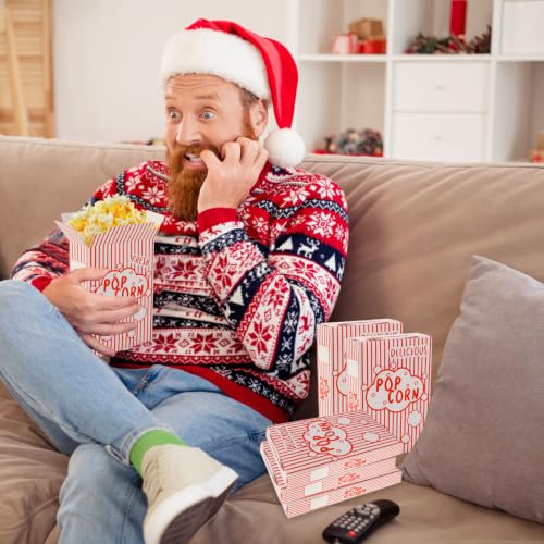Ysglory 200 Pack 1.25 Oz Popcorn Boxes - Party & Movie Night Servings