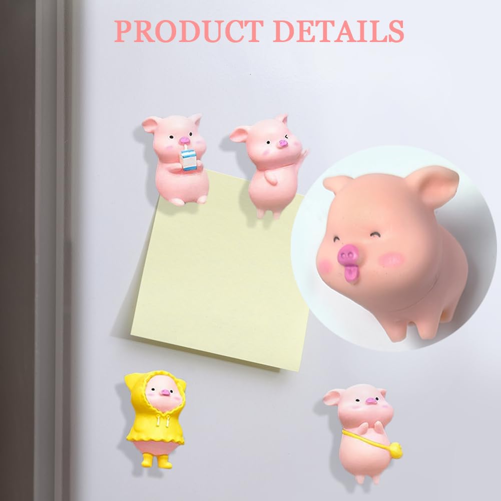 Fridge Magnets, Animal Refrigerator Magnets, Paxar 12Pcs Magnets,Home Kitchen Magnet Set for Office Whiteboard Decoration Photos, Maps