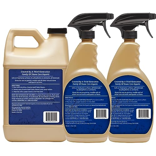 Granite Gold Daily Cleaner for Natural Stone Countertops 112 Fl Oz - Pack of 1