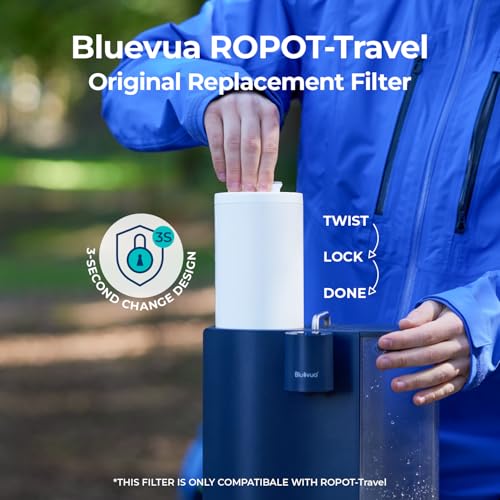 5-in-1 Reverse Osmosis Water Filter Replacement for ROPOT-Travel System