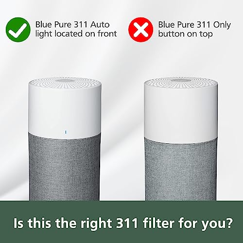 Blueair Blue Pure 311 Auto Air Filter Replacement Pack - 2 Pack
