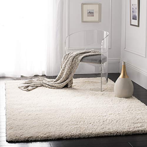 Safavieh 4x6 Ivory California Shag Area Rug - Ultra Plush Non-Shedding Home Decor
