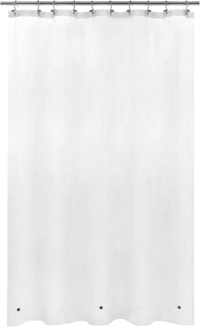 Mrs. Awesome Shower Curtain Liner - Heavy Duty Waterproof PEVA with 3 Magnets | 54 x 72 Inch, Frosted