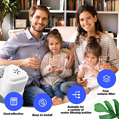 4-Pack Replacement Water Filter for Epic Water Pitcher - Fluoride & Lead Removal