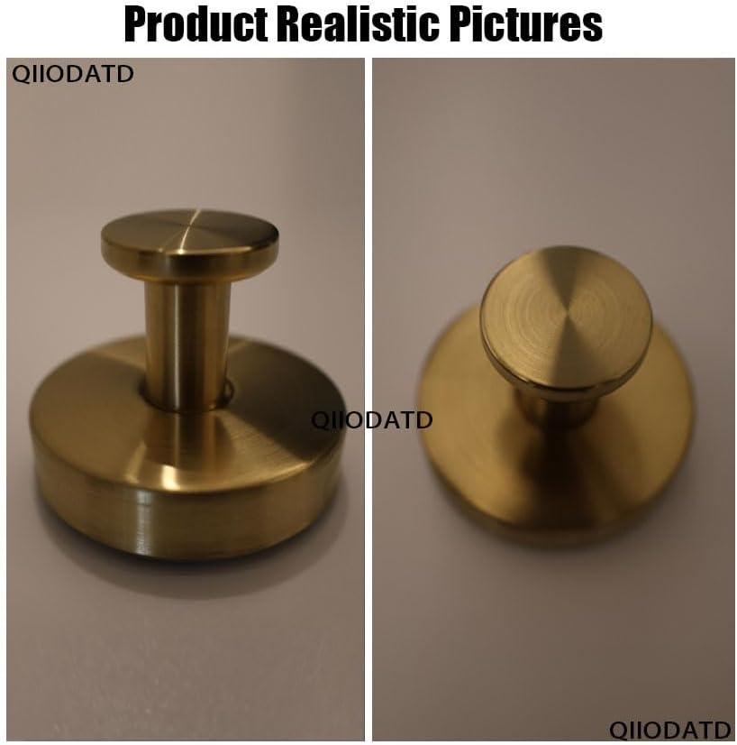 SUS304 Stainless Steel Suction Cup Hooks - Durable Bathroom & Kitchen Hangers | 2-Pack for Glass, Tile, Mirrors