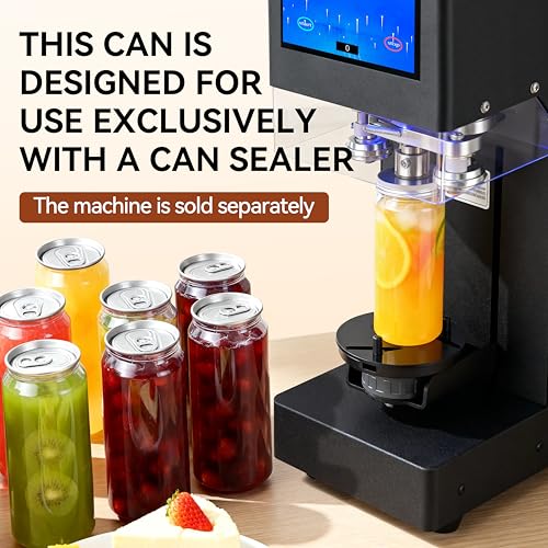 16.9oz Plastic Juice Bottles with Aluminum Lids - Pack of 100 for Smoothies & Beverages