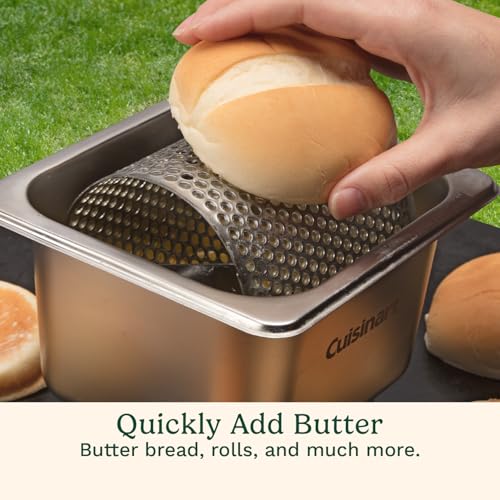 Cuisinart Butter Roller for Griddle - Quick-Heating Stainless Steel, Pack of 1