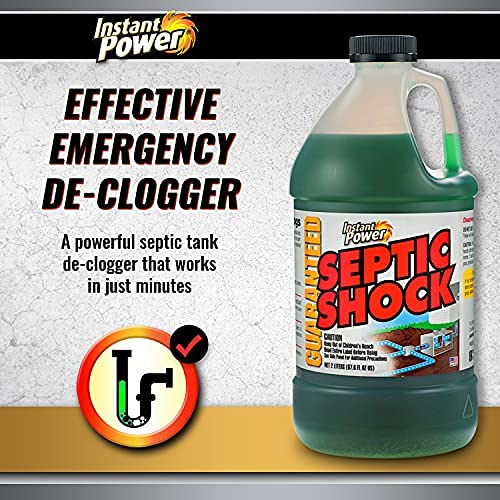 Instant Power Septic Shock Drain & Cesspool Cleaner 2L - 6 Pack