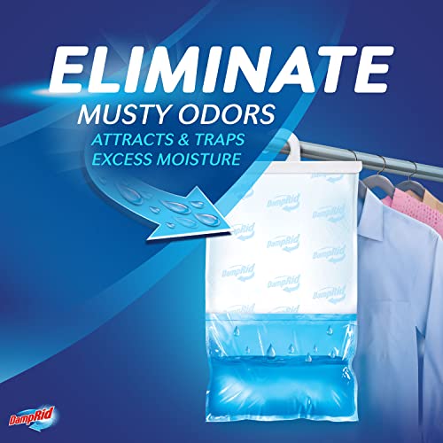 DampRid Fresh Scent Hanging Moisture Absorbers - 15.4 oz., 6 Pack for Closet & Storage